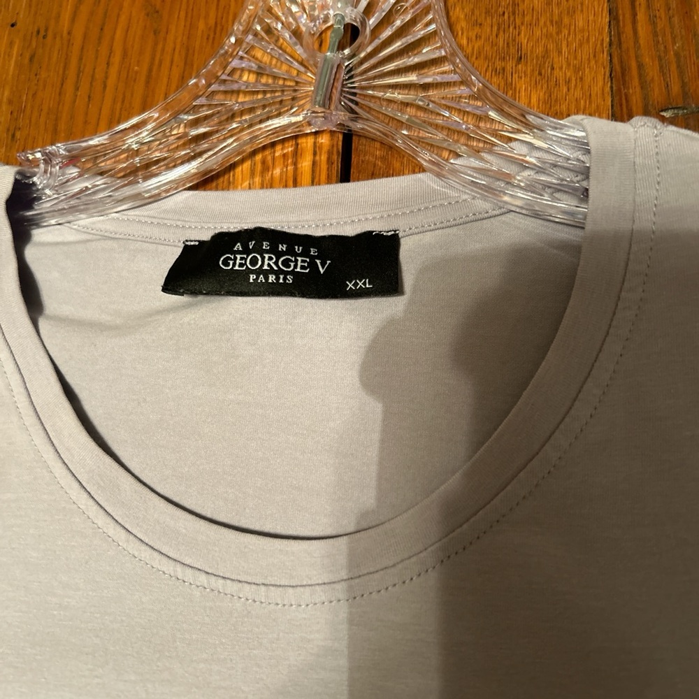 Avenue George V Paris dripping skull rhinestone shirt - Picture 4 of 7